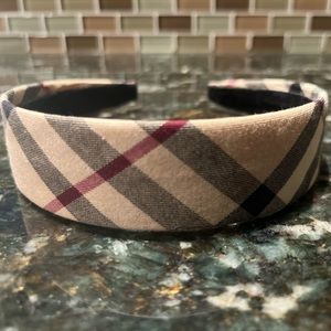 Burberry Headband - Vintage - women or “big”girls 😍